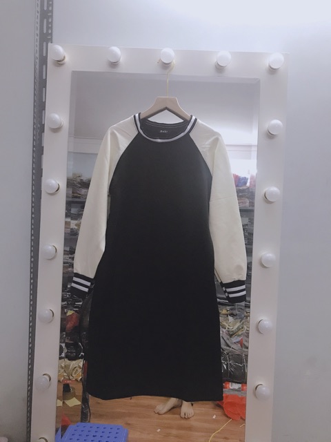 [Mã WAMST111 giảm 15k đơn 99k] VÁY SUÔNG PHỐI BO TAY VIỀN CỔ SIÊU ĐẸP | BigBuy360 - bigbuy360.vn