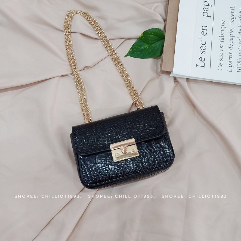 Túi Đeo Chéo❤FREESHIP❤ Túi c&k Mini Size 18 Dây Xích