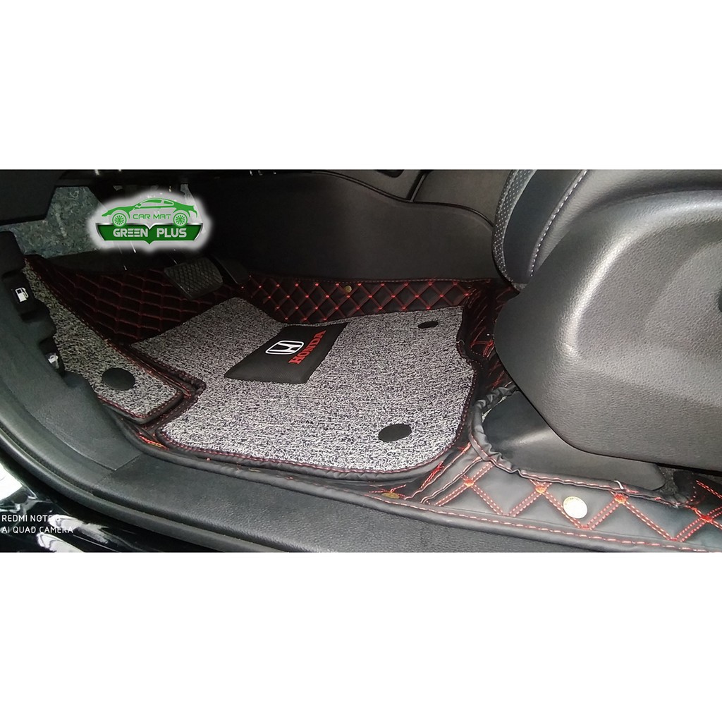Thảm lót sàn ô tô 6D Honda CRV 2018-2020 chống nước, không mùi, phủ kín 90% sàn xe