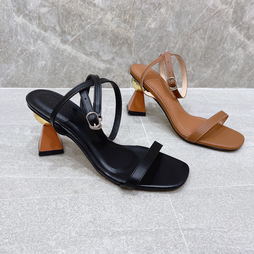 Giày Cao Gót Nữ Sandal Quai Mảnh gót 7CM GUỐC NỮ Giày Bánh Bèo mã 7PAicap