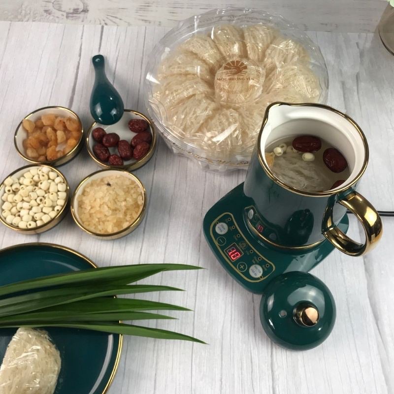 BỘ CỐC CHƯNG YẾN - HẦM NẤU - HÂM NÓNG ĐA NĂNG KÈM ĐẾ NẤU