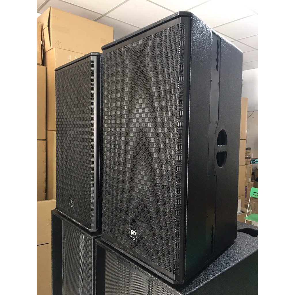 Vỏ thùng loa hoả tiển Bass đôi 40cm,Thùng gỗ sơn ván ép 100% chất lượng - 2 cái