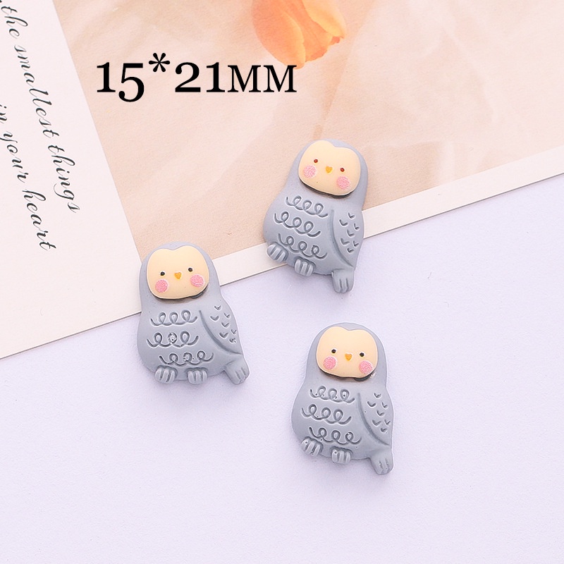 Bộ 10 Miếng Dán Hình Động Vật Dễ Thương Dùng Trang Trí Điện Thoại