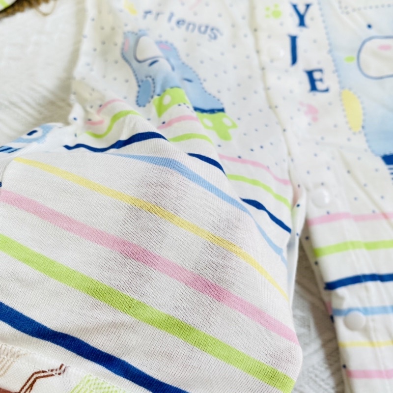 Body Dài Tay Xuất Nhật Mỏng Mát Cho Bé Nằm Điều Hòa Lamia - Size 59 - 66 𝟏𝟒𝐁𝐃𝐃