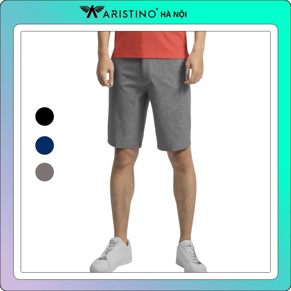 Quần short thể thao nam KWIN khuy khóa kéo vân ép cao tần kso012s9-reguler-3 màu