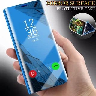 Ốp điện thoại tráng gương có đế lật dành cho Samsung A60/A70/A80/A90