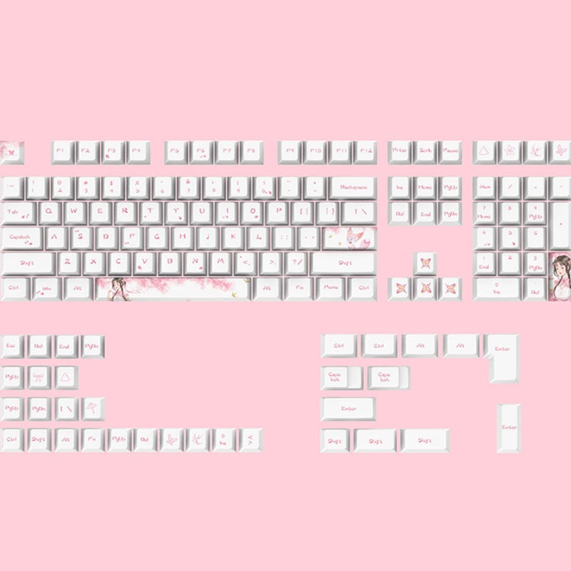 Bộ 130 Nút Bàn Phím Cơ Chơi Game Mojito PBT