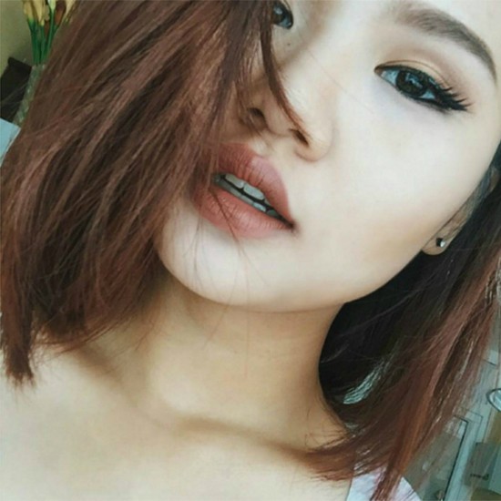 Son kem lì Màu "NÂU NUDE" DOLLY SUPER MATTE chính hãng không chì, MUA 1 TẶNG 1