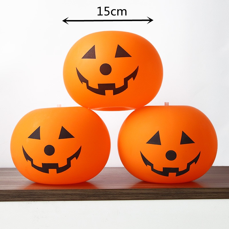 Bong Bóng Họa Tiết Hoạt Hình Phong Cách Halloween Vui Nhộn Trang Trí Nhà Cửa Set 5 / 5 Mô Hình Đồ Chơi Mini Đáng Yêu