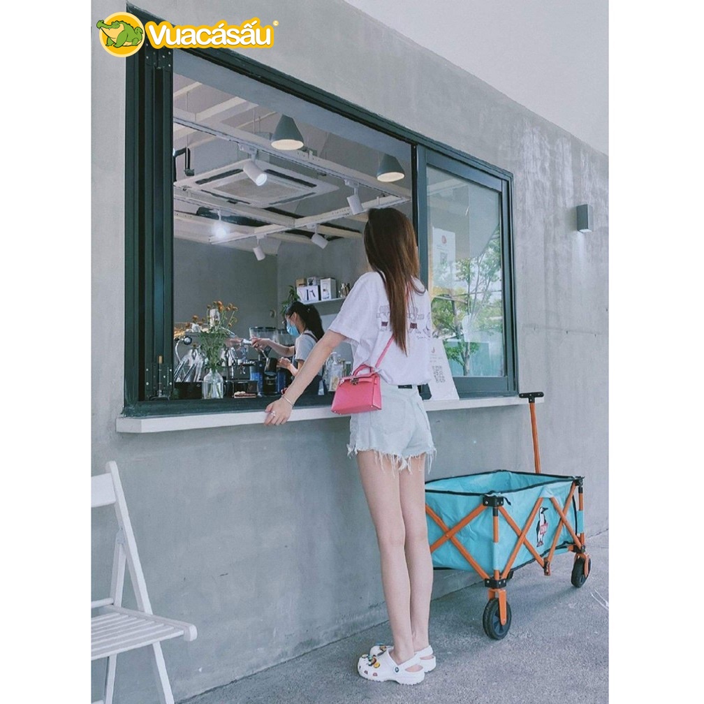 Dép CROCS CLASSIC CLOG Nam Nữ màu Trắng, Siêu Mềm Nhẹ và Êm Ái, chống trơn trượt, đi mưa - Vua Cá Sấu