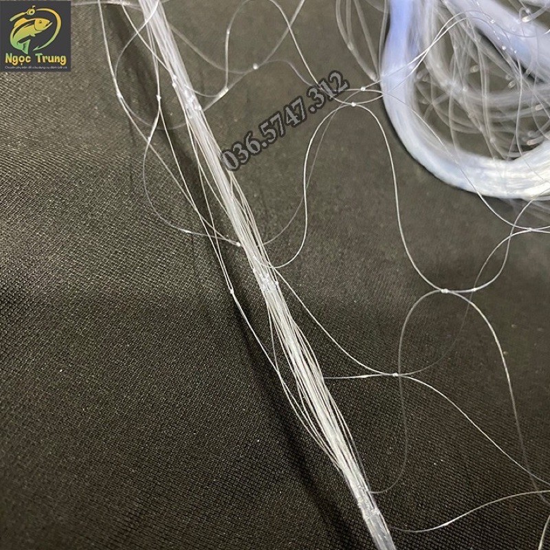 Lưới đánh cá, bắt cá chép ao hồ, cao 1m5 dài 75cm mác thuyền buồm vàng