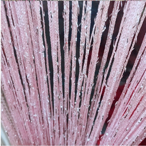Rèm sợi kim tuyến decor trang trí nhà cửa spa đám cưới sợi dù đính nhũ lấp lánh HBN45