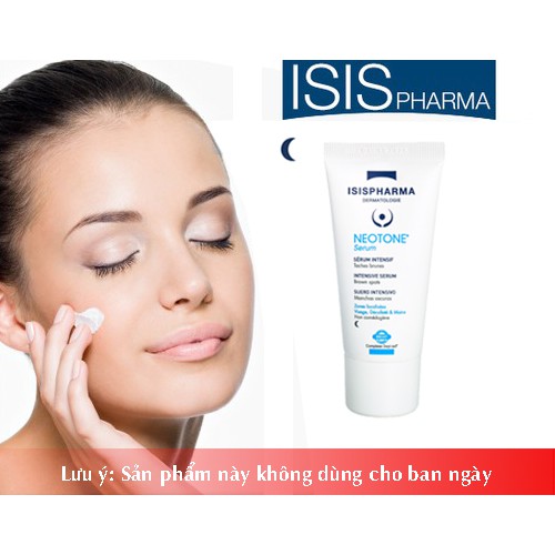 ISIS Pharma Neotone Serum 30mL - Tinh Chất Hỗ Trợ Giảm Nám, Tàn Nhang Cho Da Thường.