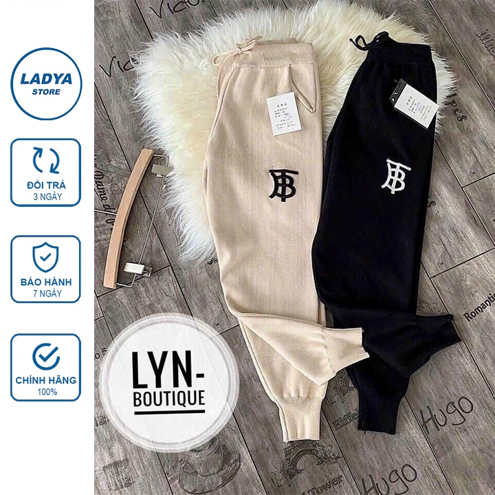 Quần bom nỉ nữ lót lông trong thêu TB thời trang LADYA STORE M206