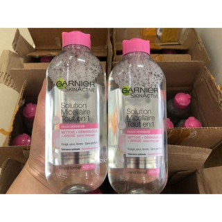 Nước tẩy trang Garnier Hồng 400ml
