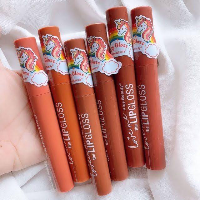 Son lì LIPGLOSS love me kiss beauty THAILAND | Mitbeautybox.com