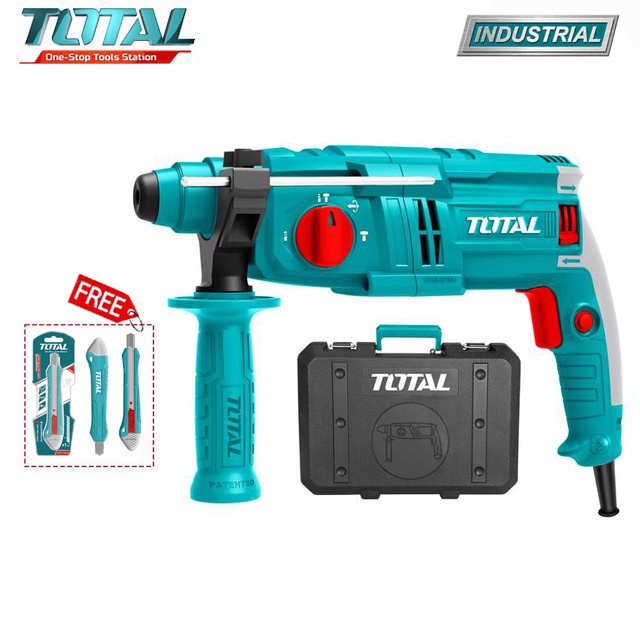 Máy khoan bê tông 3 chức năng Total - 650w TH306236