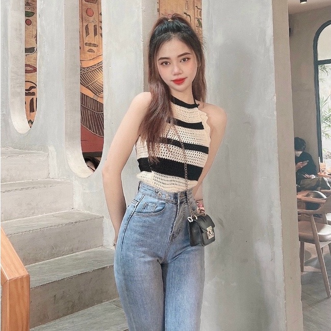 QUẦN JEAN ỐNG ĐỨNG NHẠT