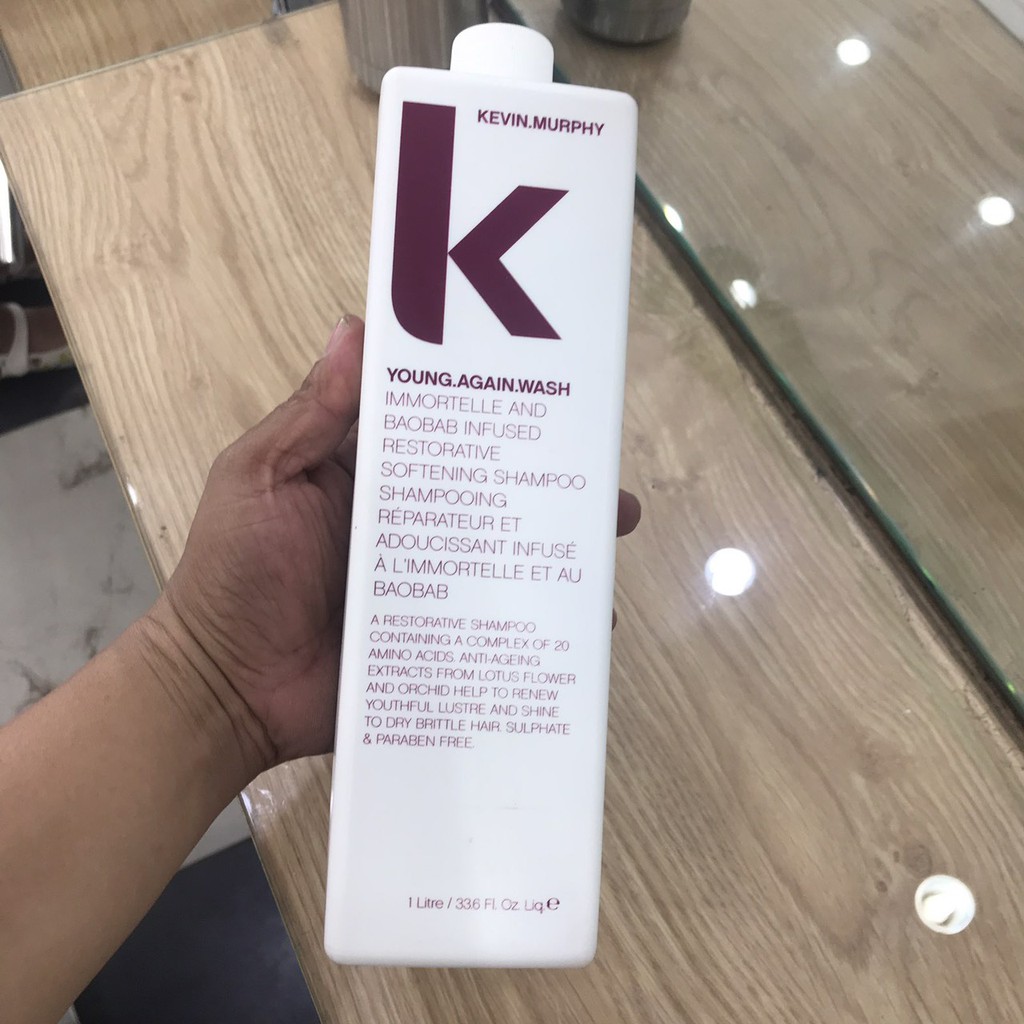 Dầu gội chống lão hóa Kevin.Murphy Young Again Wash 1000ml