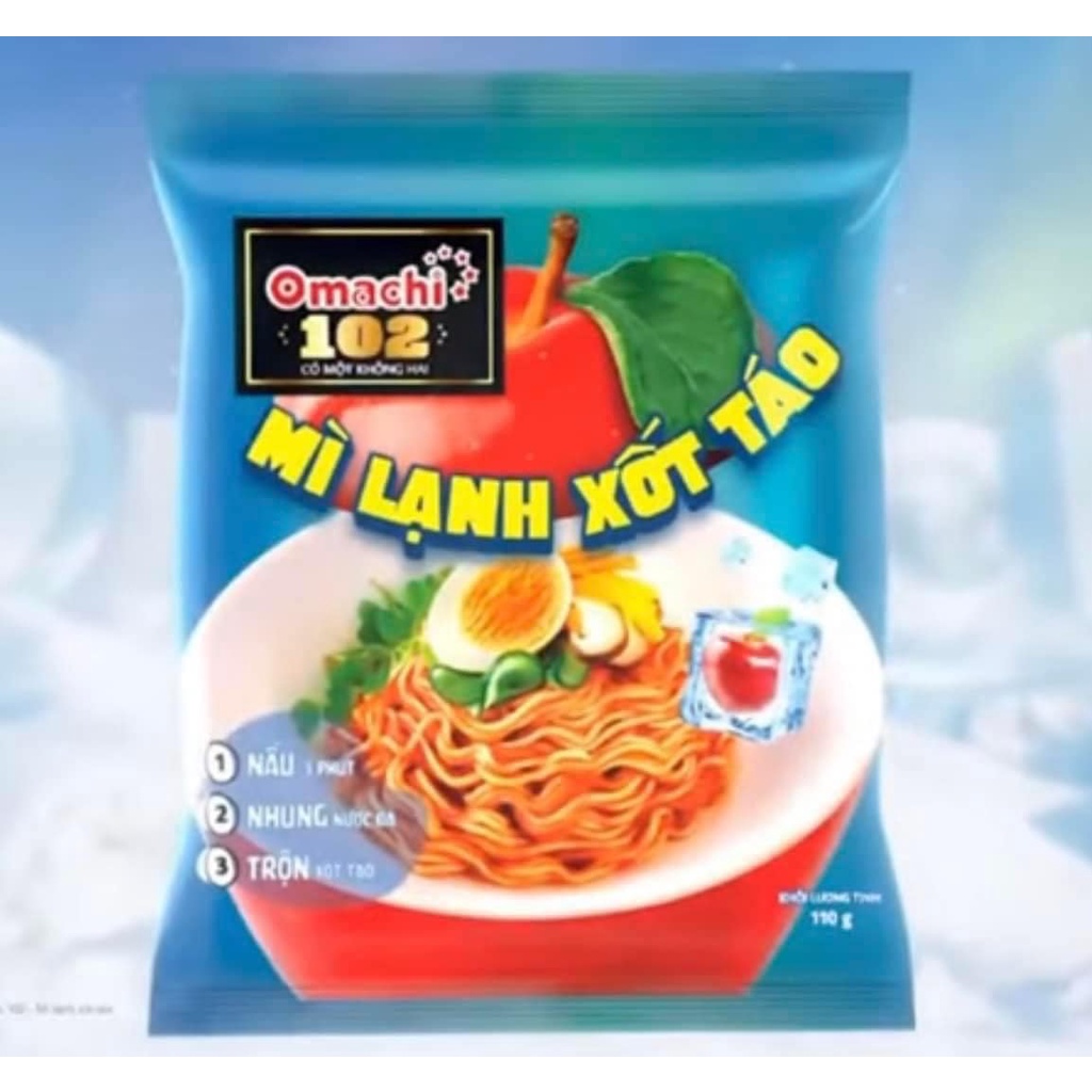 Mì Omachi Mì Lạnh Xốt Táo Thế Hệ Mới