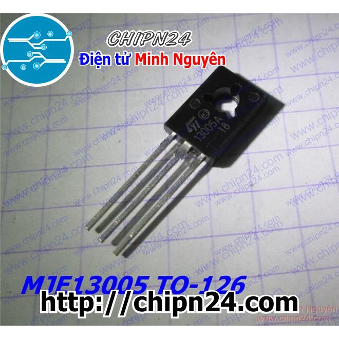 [3 CON] Transistor MJE13005 TO-126 NPN 4A 400V (E13005 13005)