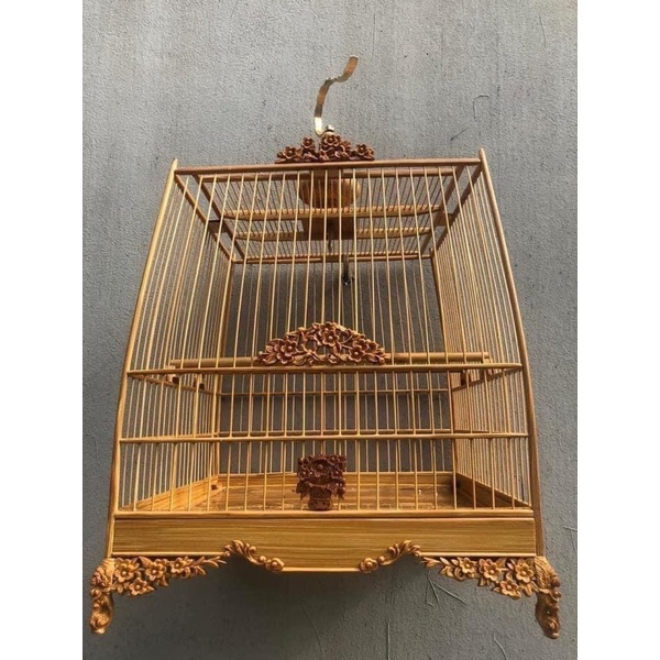 Khung lồng chim tự ghép tang cấp, khung chào mào, khung lồng vuông tang cấp