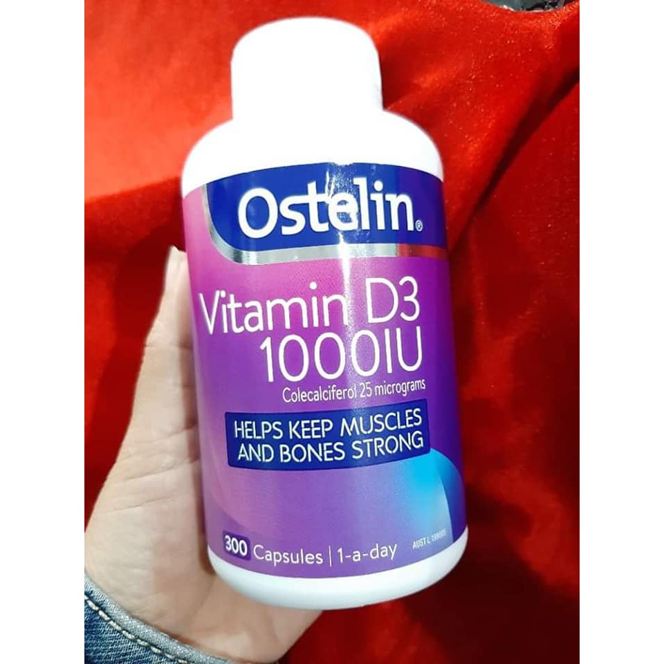 Vitamin D3 Người Lớn Ostelin 300 Viên