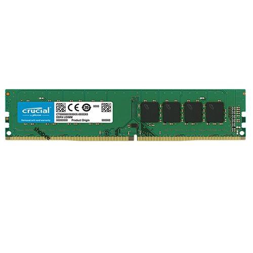 Ram máy tính Crucial DDR4 8G Bus 2400MHz