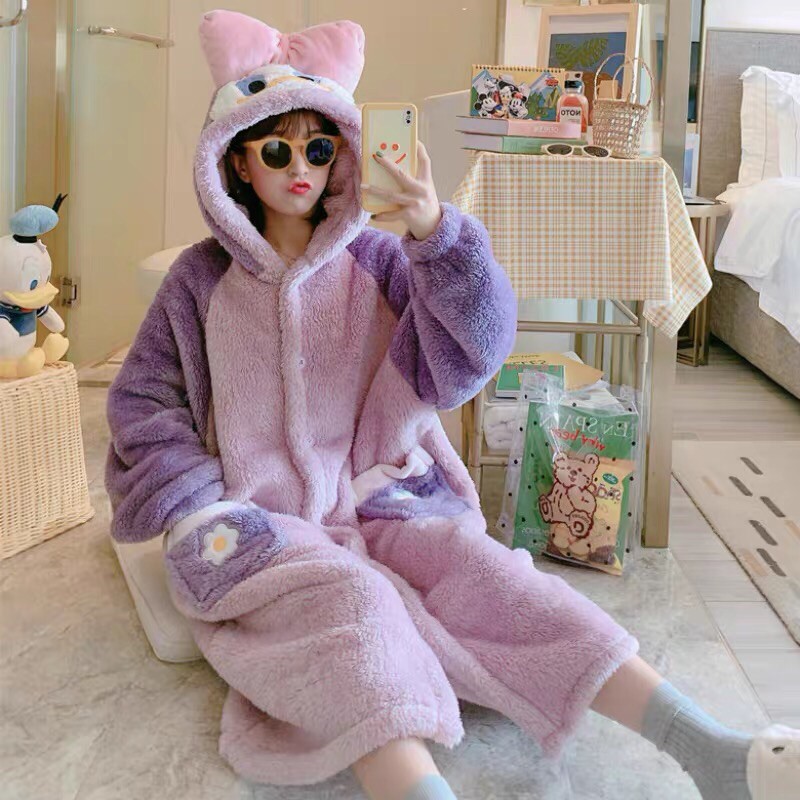 Váy ngủ lông cừu phong cách Hàn Quốc - Sẵn | BigBuy360 - bigbuy360.vn