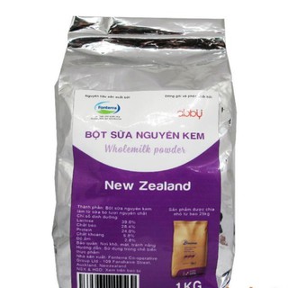 Bột sữa nguyên kem hiệu new zealand gói 1kg
