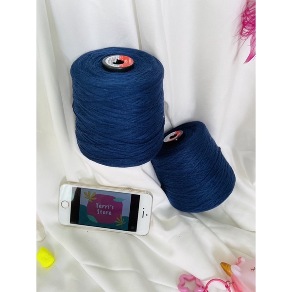 Yarn - Sợi Linen pha Cotton - Sợi Chập - Cỡ sợi từ 0.6mm ~ 0.8mm - Đan móc áo váy mùa hè