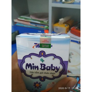 Sữa Tắm Thảo Dược MinBaBy cho bé