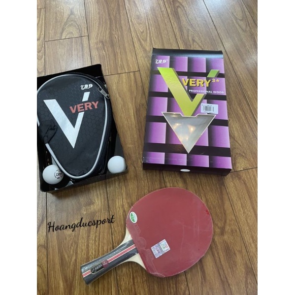 Vợt bóng bàn 729 VERY 3 Sao - chính hãng giá rẻ kèm 2 quả bóng