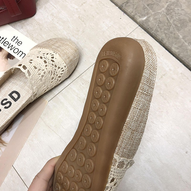 (Hàng sẵn) Dép sục nữ cói ren ulzzang( Ảnh thật ở cuối) | BigBuy360 - bigbuy360.vn