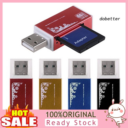 Đầu Đọc Thẻ Nhớ Micro Sd Sdhc Tf M2 Mmc Ms Pro Duo Usb 2.0