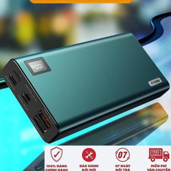 Sạc dự phòng Remax RPP-8 20000mAh chính hãng Sạc nhanh QC 3.0 và đảo chiều PD 18W tích hợp 3 cổng USB