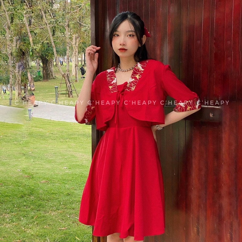 Set tết áo đầm HANBOK