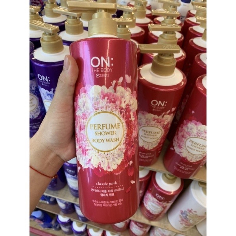 [ ON THE BODY] Sữa tắm nước hoa Hàn Quốc On The Body 1000ML