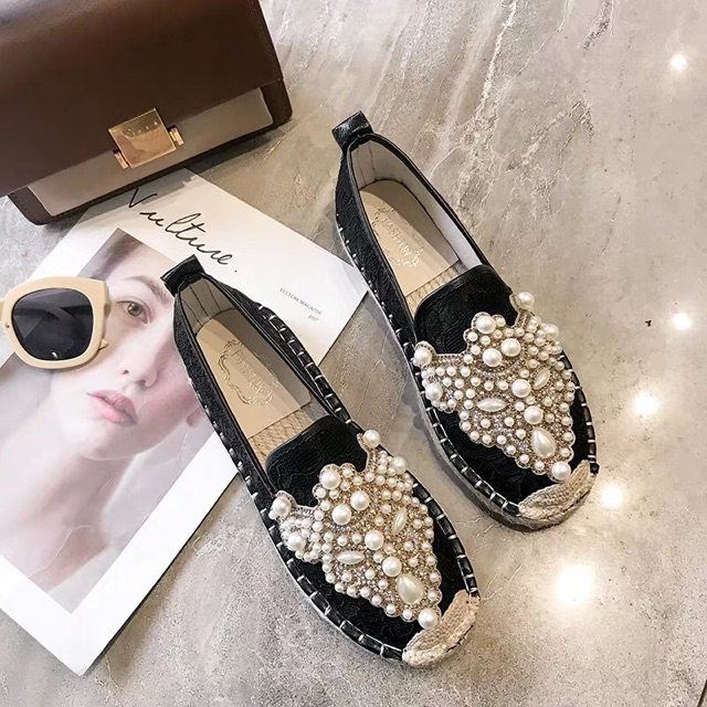 (ORDER) Giày đế bằng kết đá BIG SIZE 36-43 | BigBuy360 - bigbuy360.vn