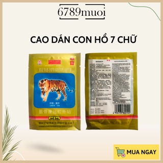 Cao dán con cọp 7 chữ giảm đau nhức