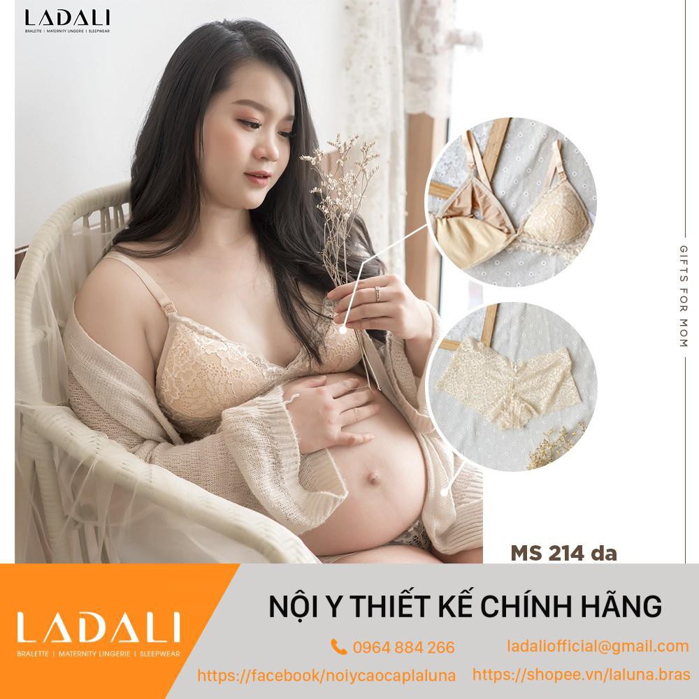 Áo lót sau sinh cho con bú , áo ngực bà bầu chống chảy xệ + Quần lót bầu - S214 Da