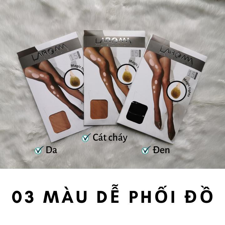 LAROMA Combo 2 quần tất mỏng 15D siêu dai