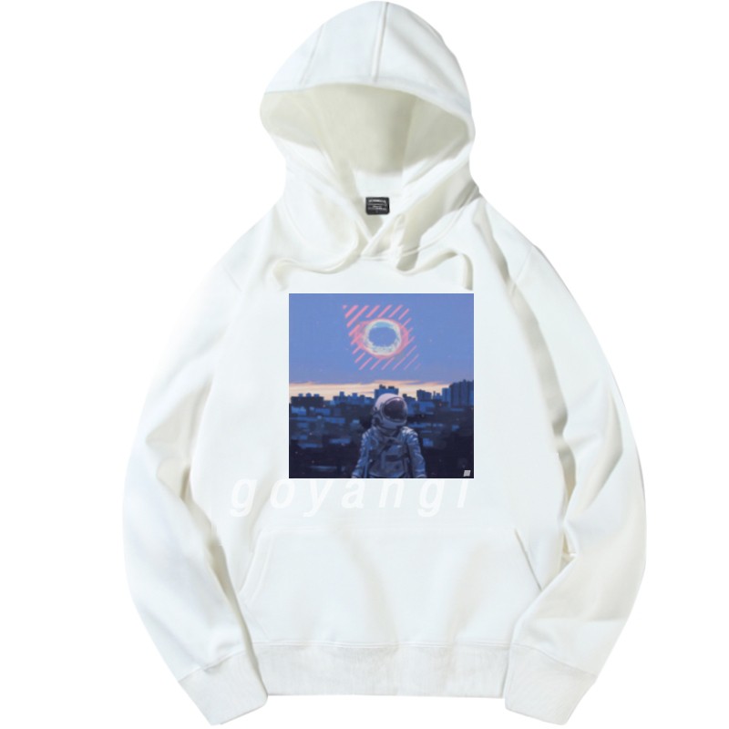 Áo hoodie goyangi Phi hành gia 2 oversize phong cách hàn quốc
