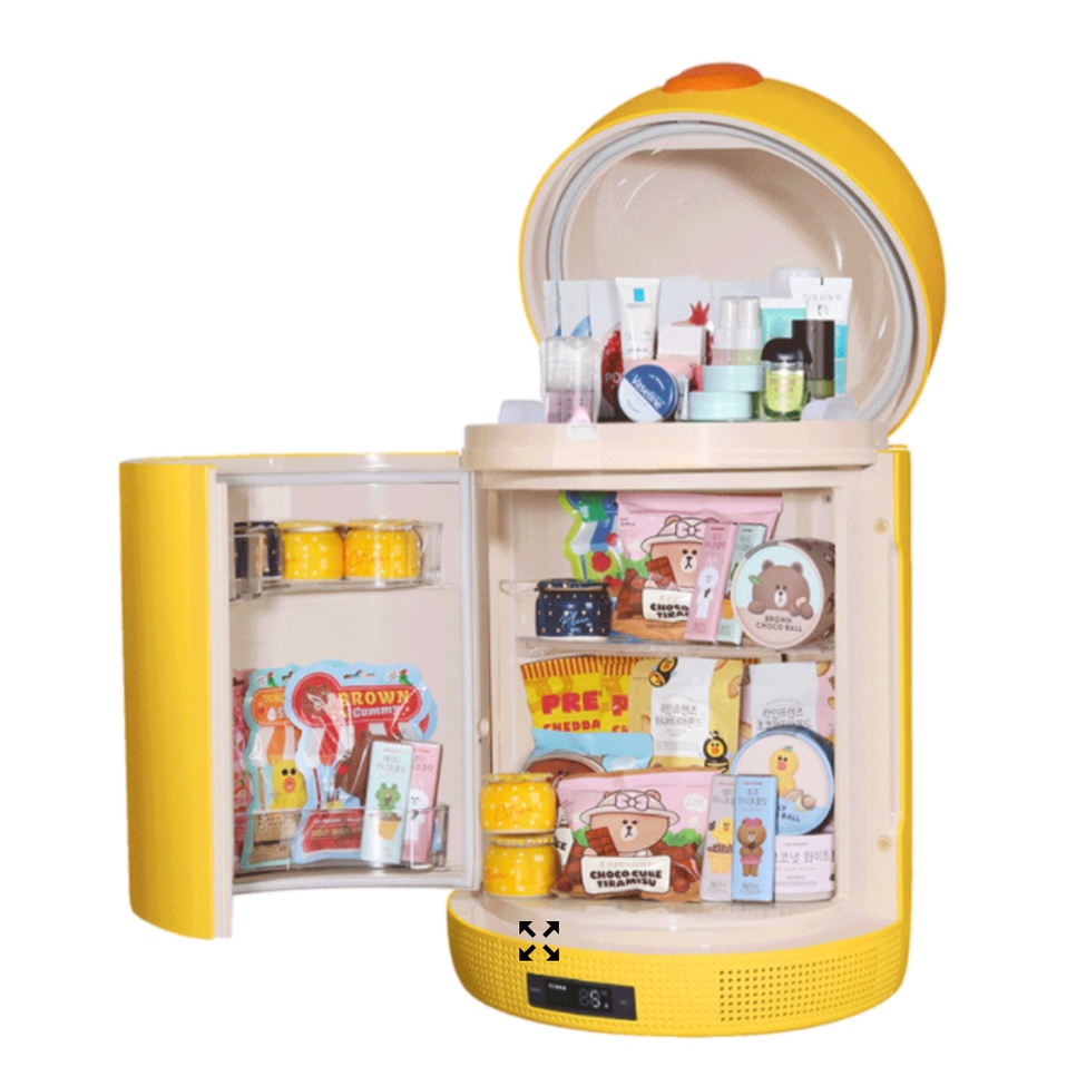 Tủ lạnh mini của Ccomo x Line friend