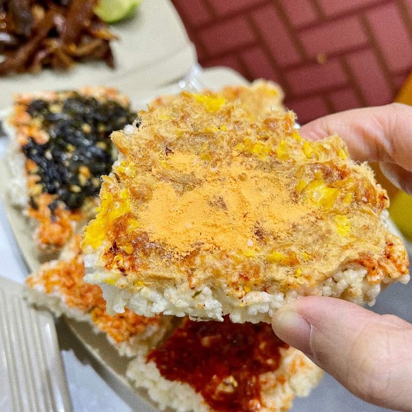 [Vua Cơm Cháy] Cơm Cháy Chà Bông Trứng Muối - Giòn Tan Đượm Vị Chickgarden (Ảnh Thật )