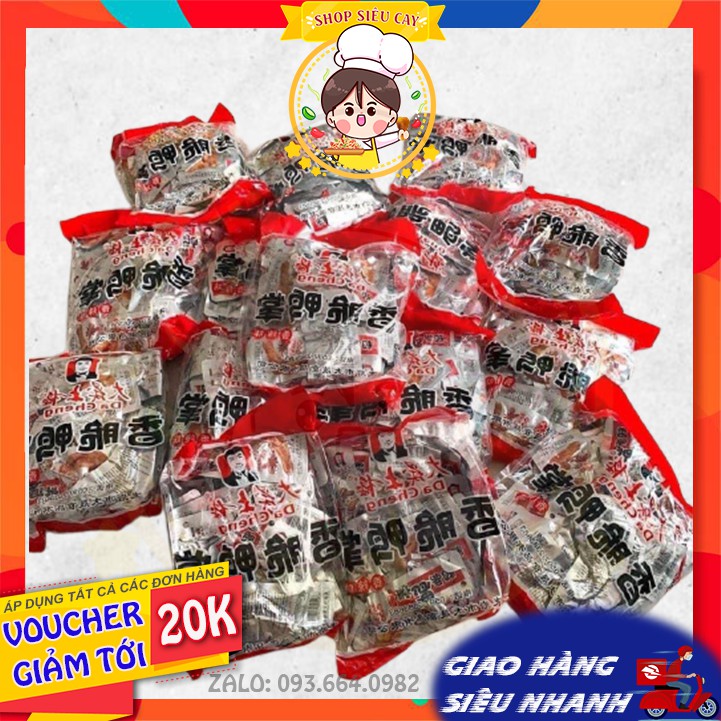 ⭐COMBO 30 Chân vịt Tứ Xuyên cay Dacheng màu đỏ⭐DATE MỚI✅