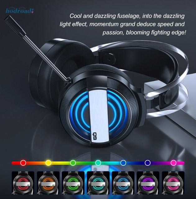 Tai Nghe Chơi Game Có Mic Và Đèn Led Q9 Usb 7.1