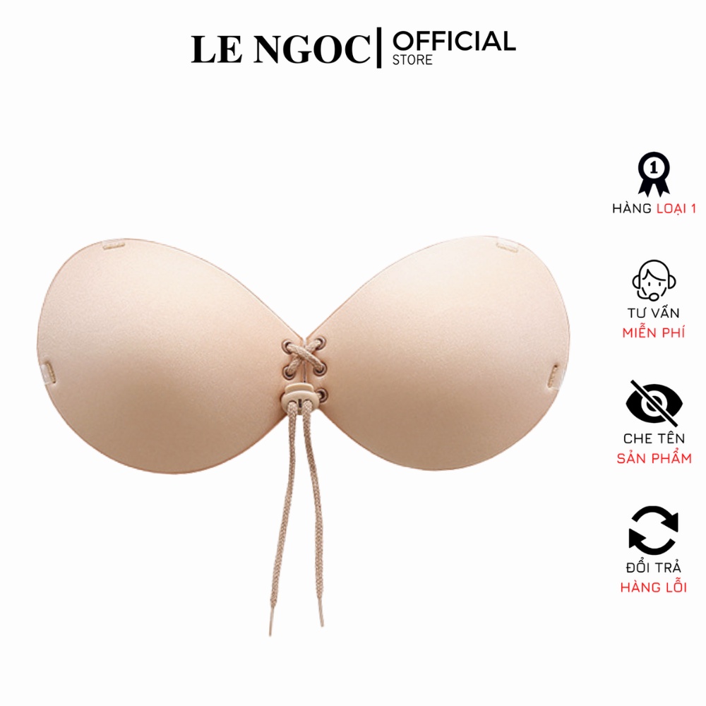 Áo Dán Ngực Dây Rút Đệm Bàn Tay Dày 3cm Giúp Nâng Ngực Tạo Khe Lê Ngọc 211