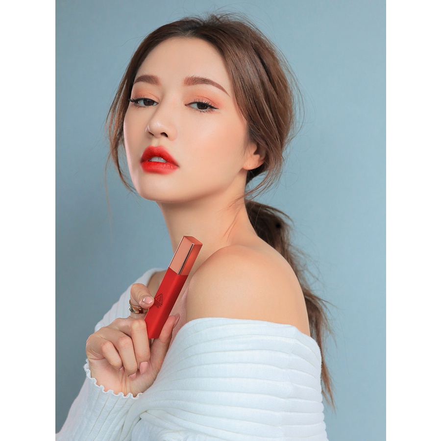 Son Kem Siêu Lì, Mịn Môi Hàn Quốc 3CE Cloud Lip Tint 4g