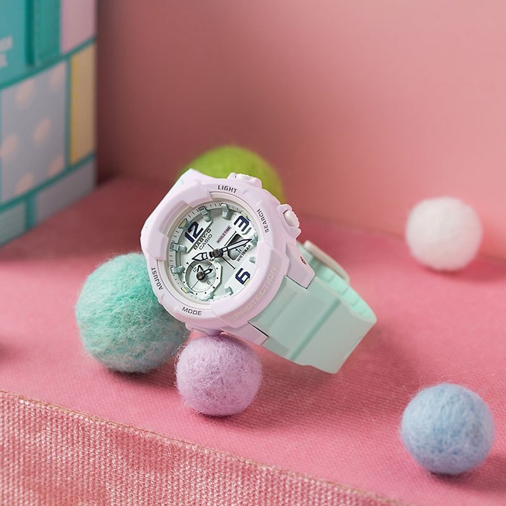 Đồng Hồ Nữ Casio Dây Cao Su Chính Hãng Casio BABYG BGA-230PC-6BDR